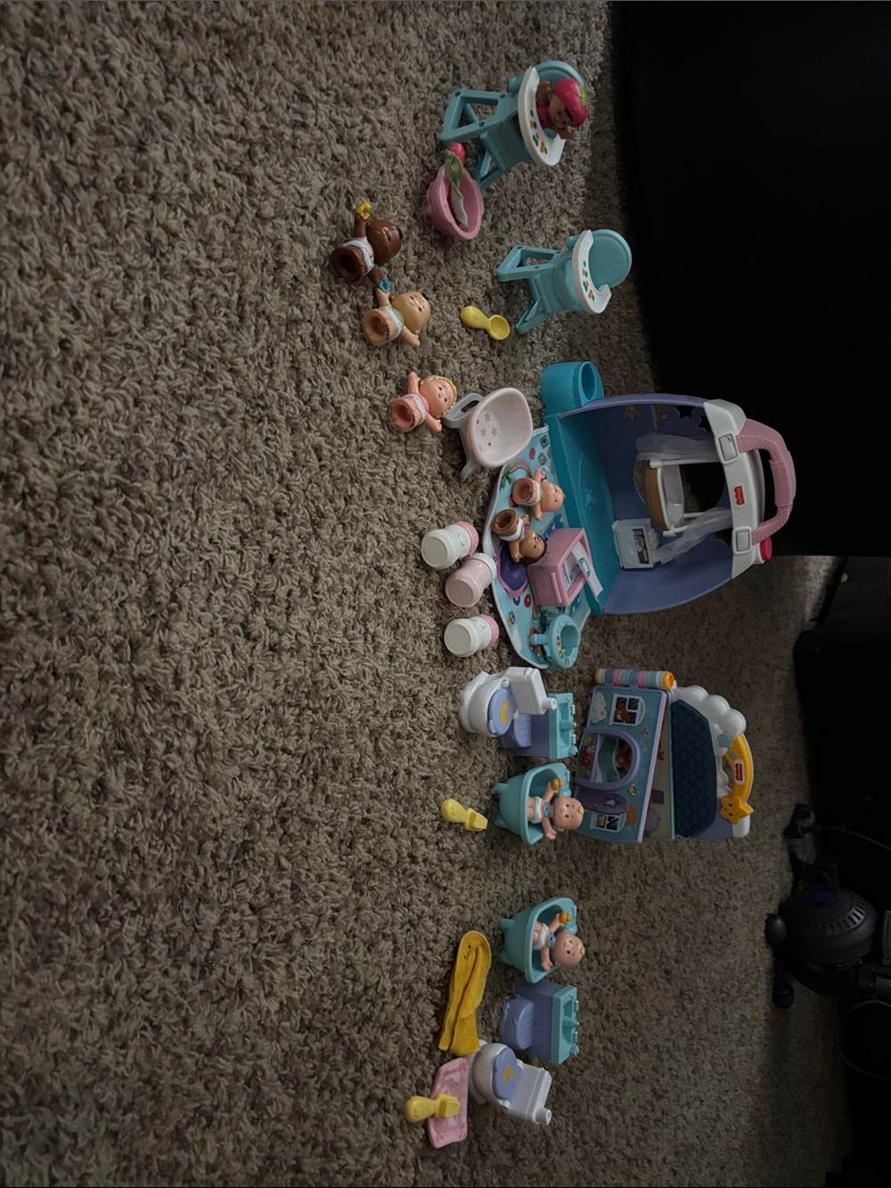 Fisher price little people nursery sets